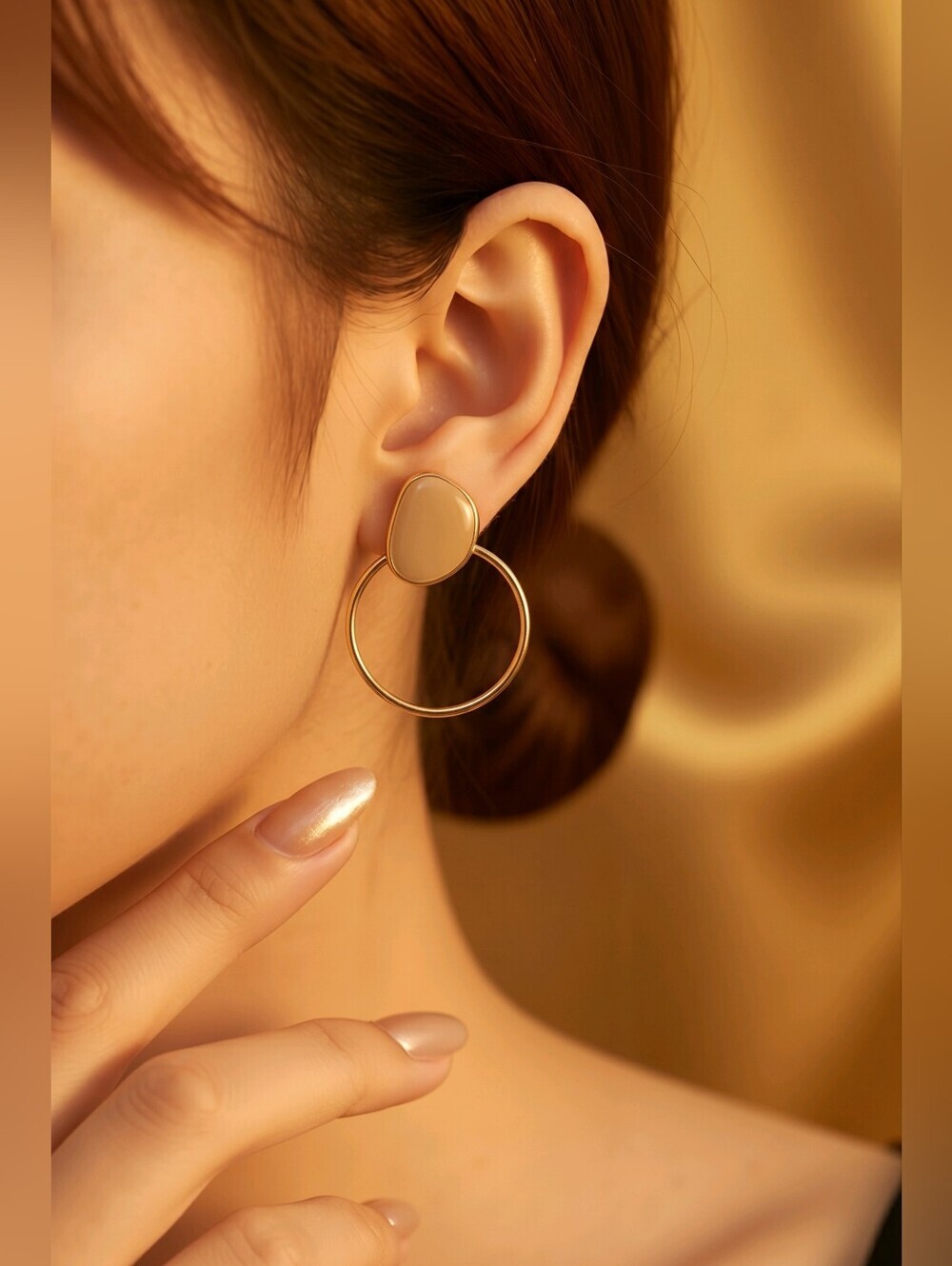 NWT KOTON Gold Plated Earrings